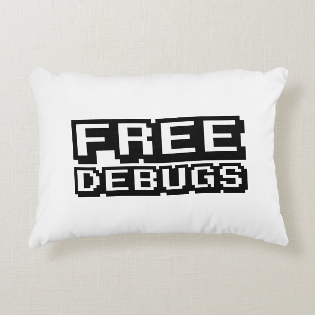 COUSSINS DÉCORATIFS DEBUGS GRATUITS (Devant)