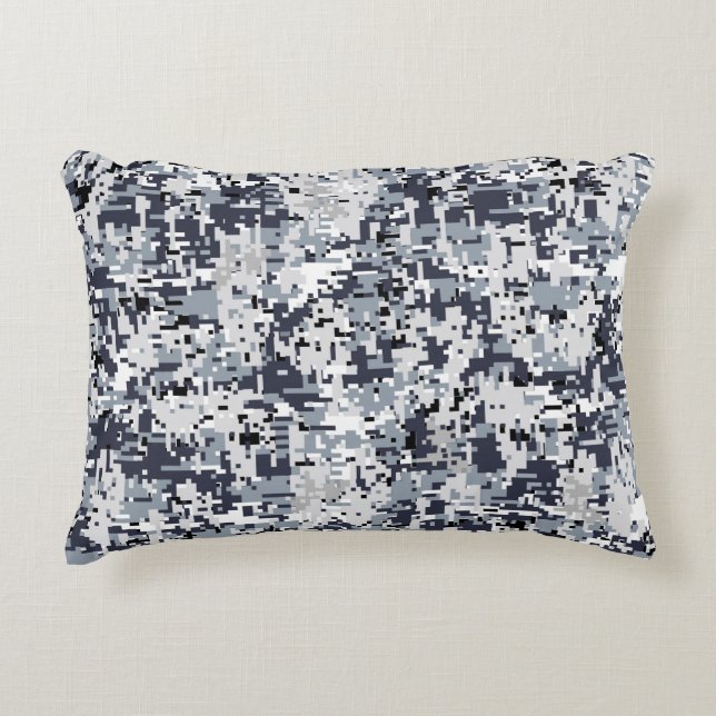 Coussins Décoratifs Décor Camouflage numérique de style urbain (Devant)