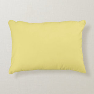 Coussins Décoratifs Décor en pastel de jaune de crème anglaise prêt à