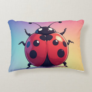 Coussins Décoratifs Décoration de chambre d'enfants ludique coccinelle