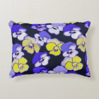 Design épuré Jaune violet bleu Fleurs de Jardin