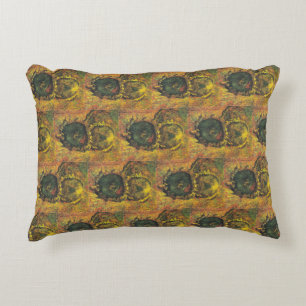 Coussins Décoratifs Deux tournesols coupés par Vincent van Gogh