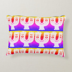 Coussins Décoratifs Dimanche matin, visage heureux