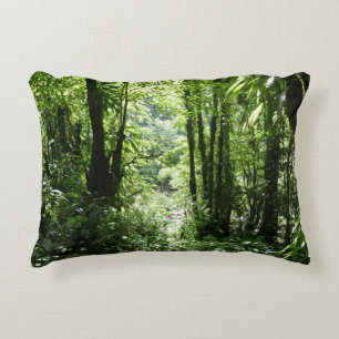 Coussins Décoratifs Dominicain Forêt de pluie II Vert tropical
