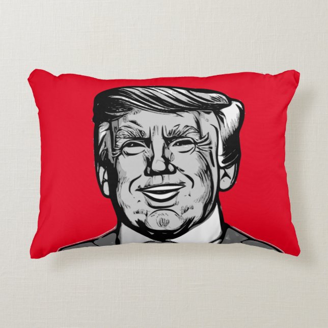 COUSSINS DÉCORATIFS DONALD TRUMP (Devant)