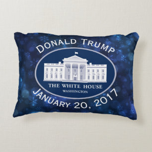 Coussins Décoratifs Donald Trump Inauguration Day & White House