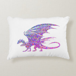 Coussins Décoratifs Dragon Mosaïque Incroyable