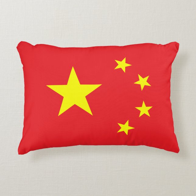 Coussins Décoratifs Drapeau chinois (Devant)
