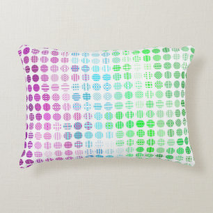 Coussins Décoratifs Drapeau de fierté Toric abstrait boho éclectique G