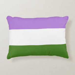 Coussins Décoratifs Drapeau de la fierté queer