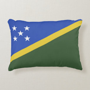 Coussins Décoratifs Drapeau des Îles Salomon