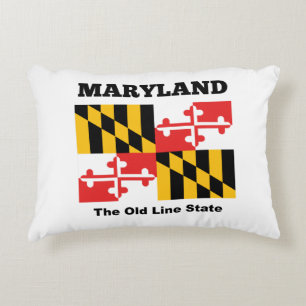 Coussins Décoratifs drapeau du Maryland