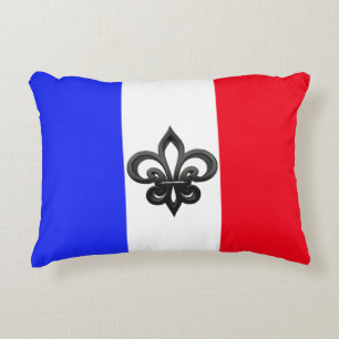 Coussins Décoratifs Drapeau français