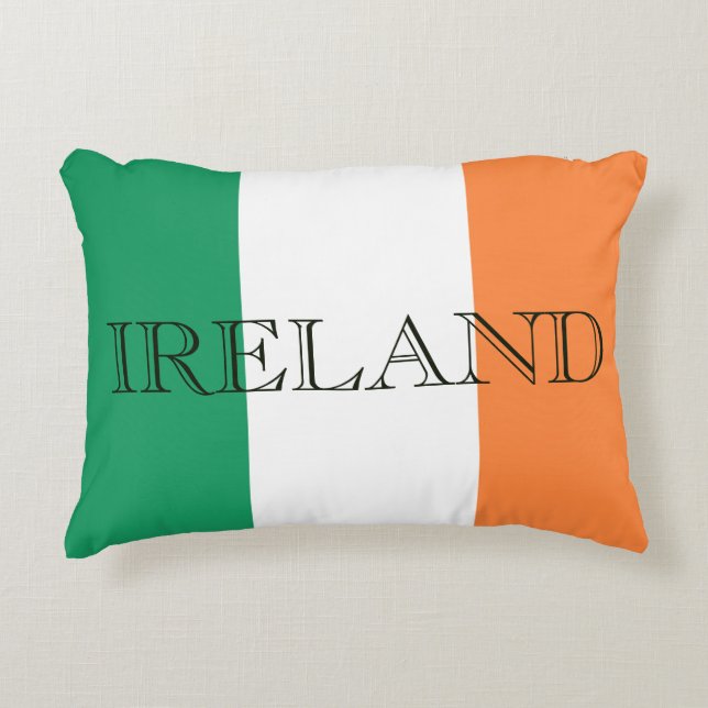 Coussins Décoratifs Drapeau irlandais tpcnt superposition Irlande (Devant)