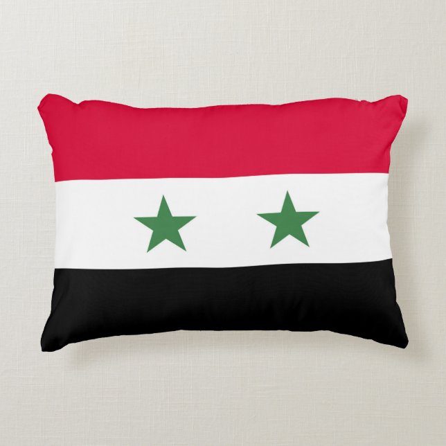 Coussins Décoratifs Drapeau syrien (Devant)