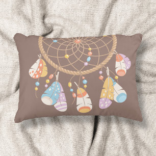 Coussins Décoratifs Dreamcatcher de Boho Tribal sur Brown