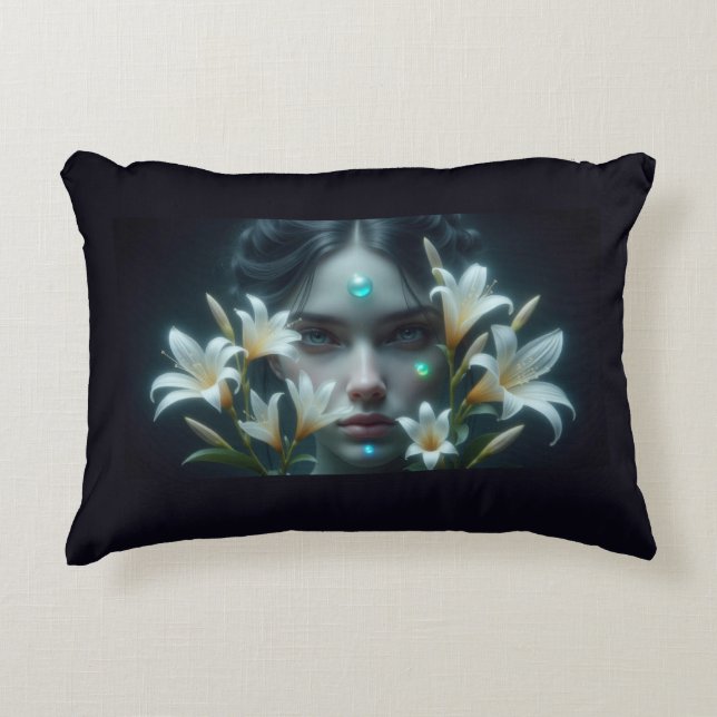 Coussins Décoratifs Dreams enchantée Fairy Calla Lilies (Devant)