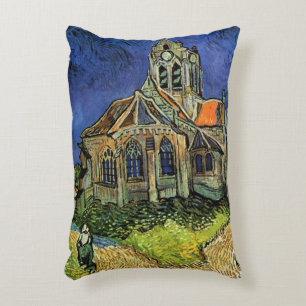Coussins Décoratifs Eglise à Auvers-sur-Oise par Vincent van Gogh