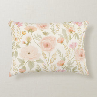 Coussins Décoratifs Elégant aquarelle Floral Motif sans couture