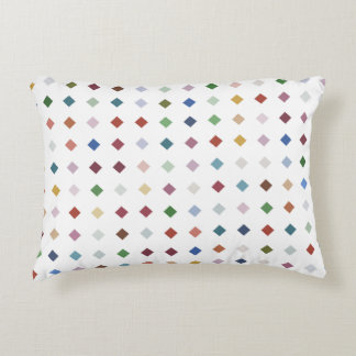Coussins Décoratifs Élégant Motif de baie de diamant géométrique multi