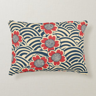 Coussins Décoratifs Élégant Motif sans couture en fleur de cerisier (8
