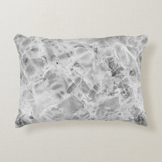 Coussins Décoratifs Elégant Whirls Gris "Opulent Marble Whirl" Marbre