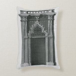 Coussins Décoratifs Élément architectural ancien, porte gothique