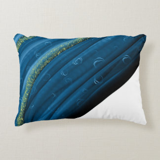 Coussins Décoratifs Encre d'alcool bleu mignonne