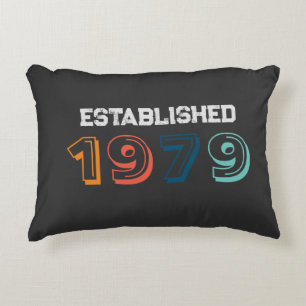 Coussins Décoratifs Établi "Choisissez votre année" Retro