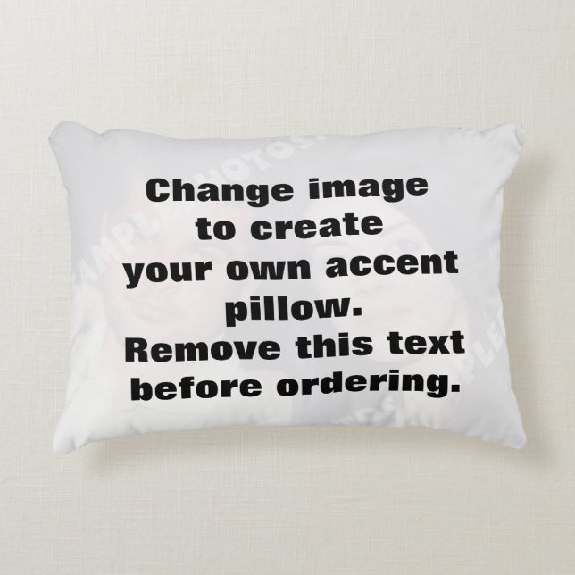 Coussins Décoratifs Faites votre propre photo personnalisée (Devant)