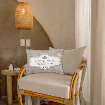 Ferme de la famille des Étiquettes Vintages rustiq