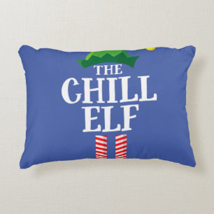 Coussins Décoratifs Fête de Noël du groupe Famille de jumelage Elf Chi