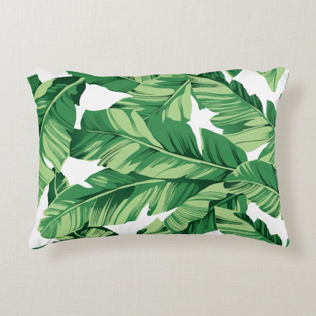Coussins Décoratifs Feuilles de bananes (Devant)