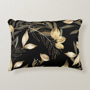 Coussins Décoratifs Feuilles d'or : Exotic Botanical sans soudure