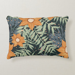 Coussins Décoratifs Feuilles floraux tropicaux personnalisés