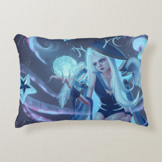 Coussins Décoratifs Fille au croissant de lune