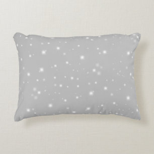 Coussins Décoratifs Flamme gris argenté