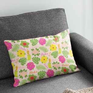 Coussins Décoratifs Fleur hawaïenne tropicale Aloha Hula