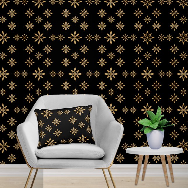 Coussins Décoratifs Fleur pétale géométrique semblable à l'étoile Moti (Créateur téléchargé)