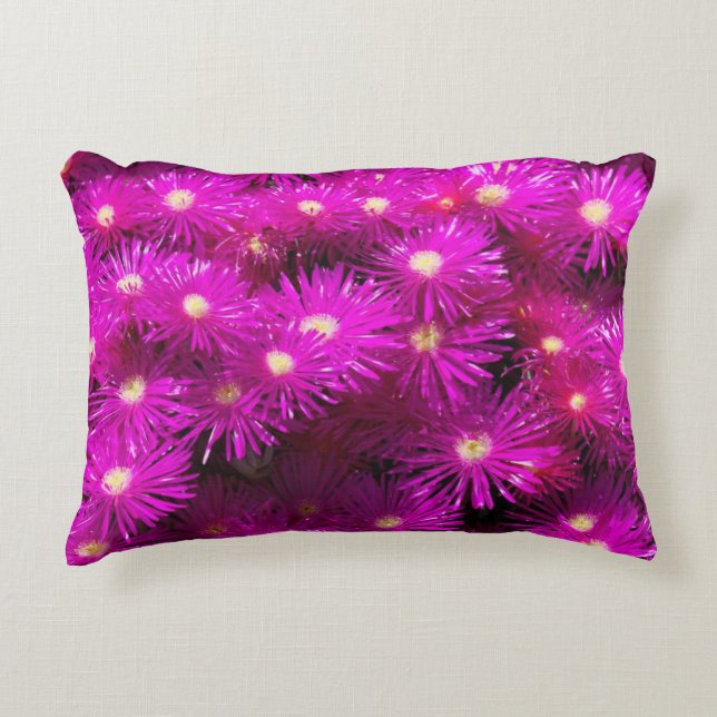 Coussins Décoratifs Fleurs d'aster rose (Devant)