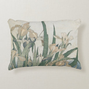 Coussins Décoratifs Fleurs d'iris et sauterelle, c.1830-31