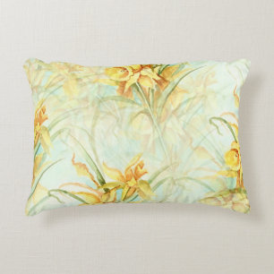 Coussins Décoratifs Fleurs Jaunes Sauvages