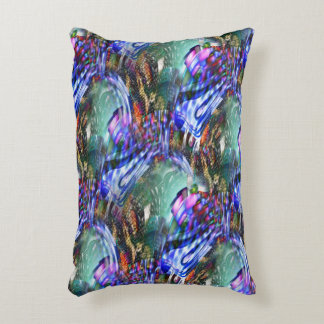 Coussins Décoratifs Fluctuation de l'image virtuelle colorée sur le cu