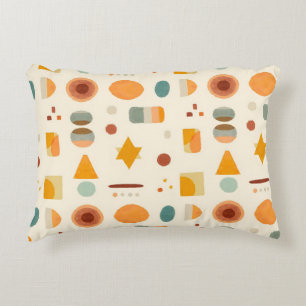 Coussins Décoratifs Formes d'aquarelle minimaliste Pastel