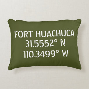 Coussins Décoratifs Fort Huachuca Latitude Longitude 
