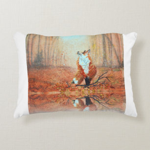 Coussins Décoratifs Fox dans le brouillard