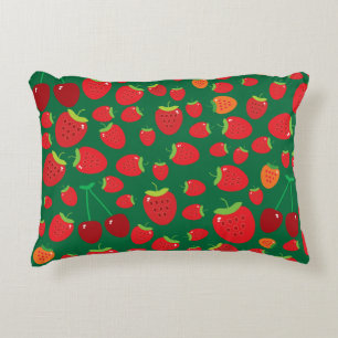 Coussins Décoratifs Fraises 