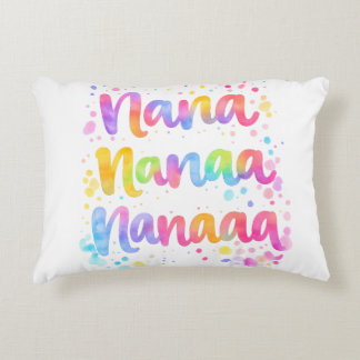 Coussins Décoratifs Funny Colorful Dreamy Quote Paint Splashes Rainbow