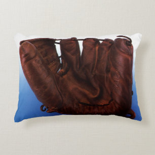Coussins Décoratifs Gants de Baseball en Cuir Antique Sports Vintage