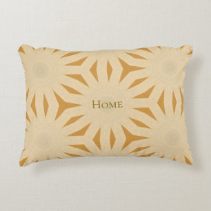 Coussins Décoratifs Géométrie Soleil Doré